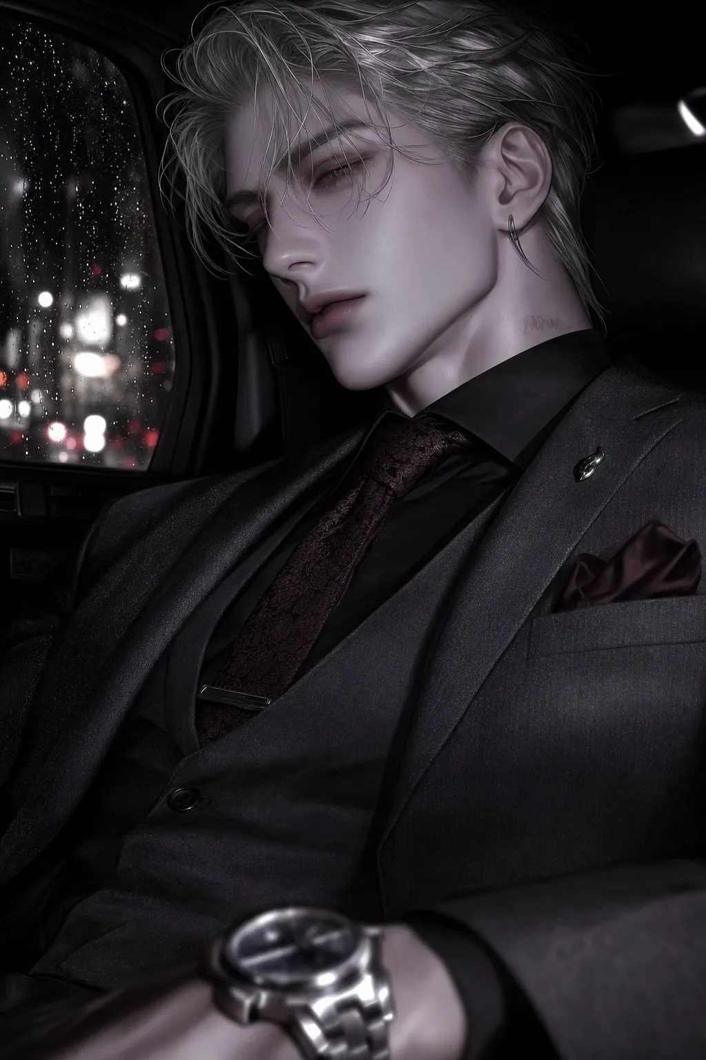 ai character: Adrian BL background