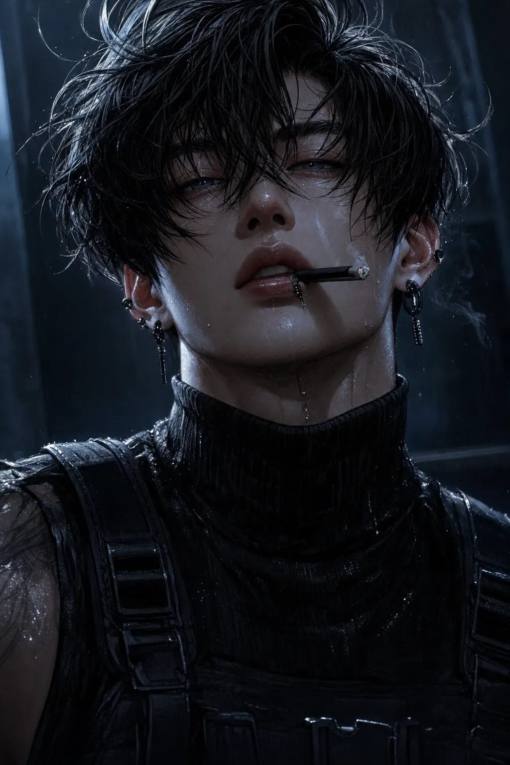 ai character: Playboy caleb vance background