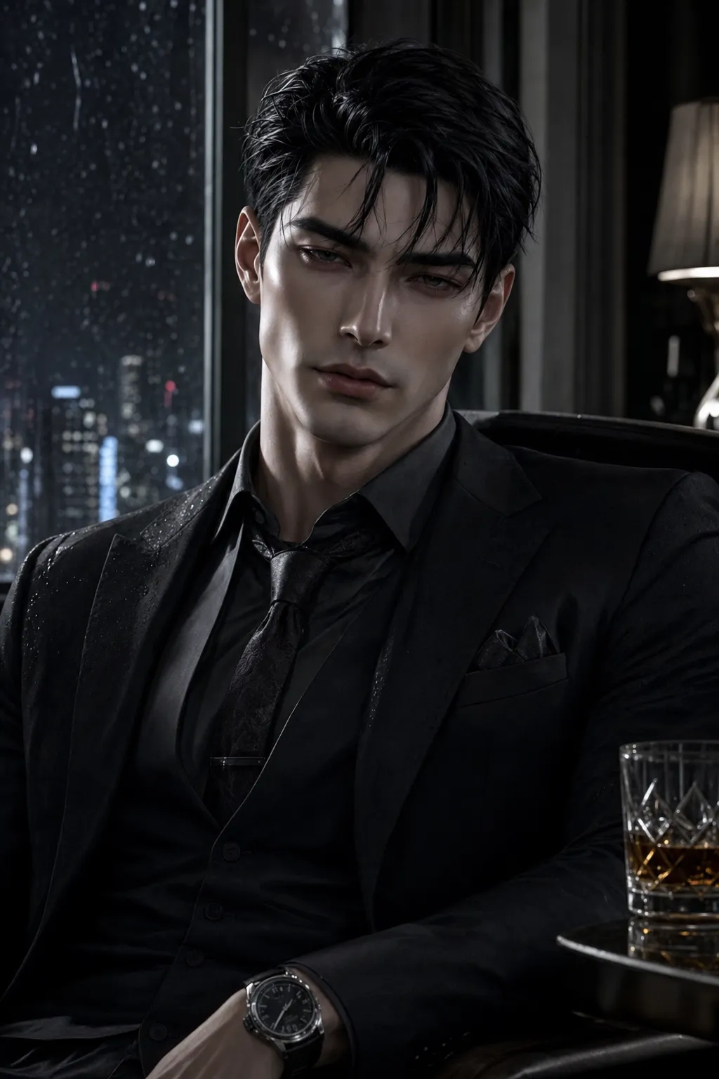 ai character: Cold husband background
