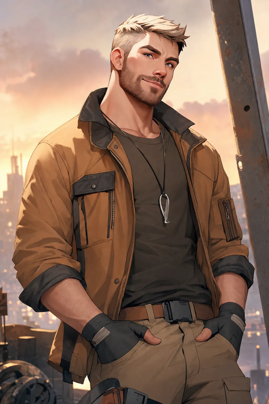 ai character: Trent Cooper background