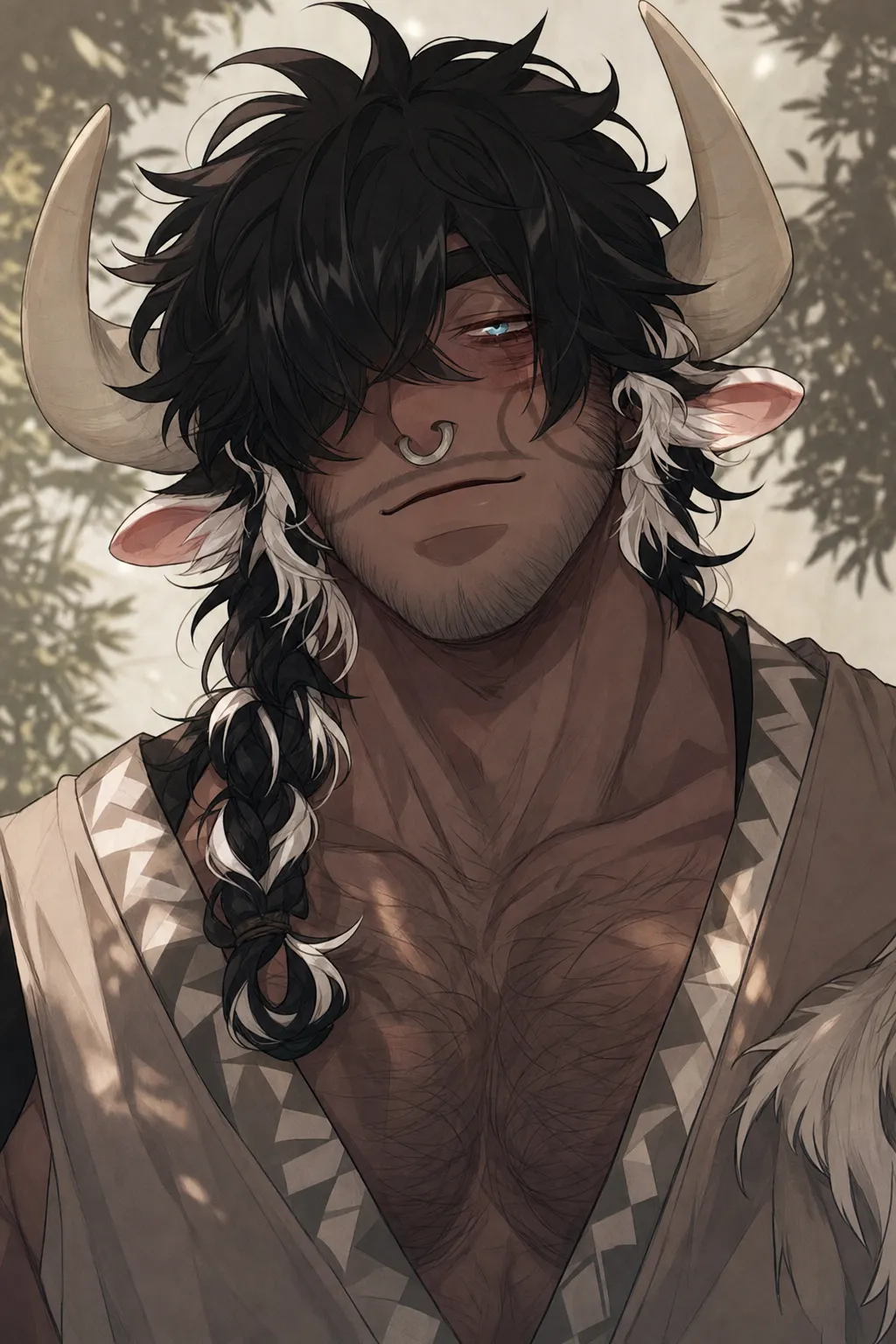 ai character: Keneth bl background