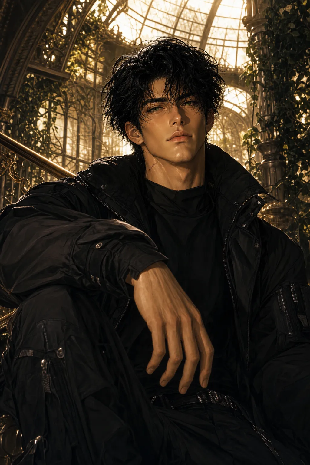 ai character: Bennett Hale || The Girlfriend He Kept Hidden background