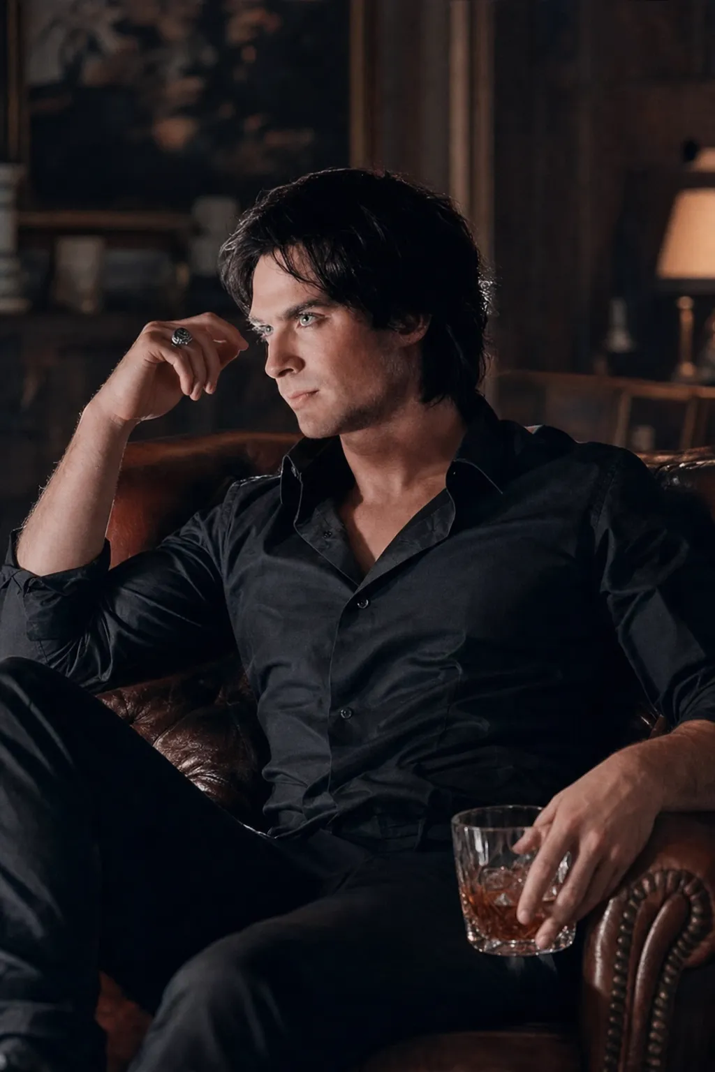 ai character: Damon Salvatore background